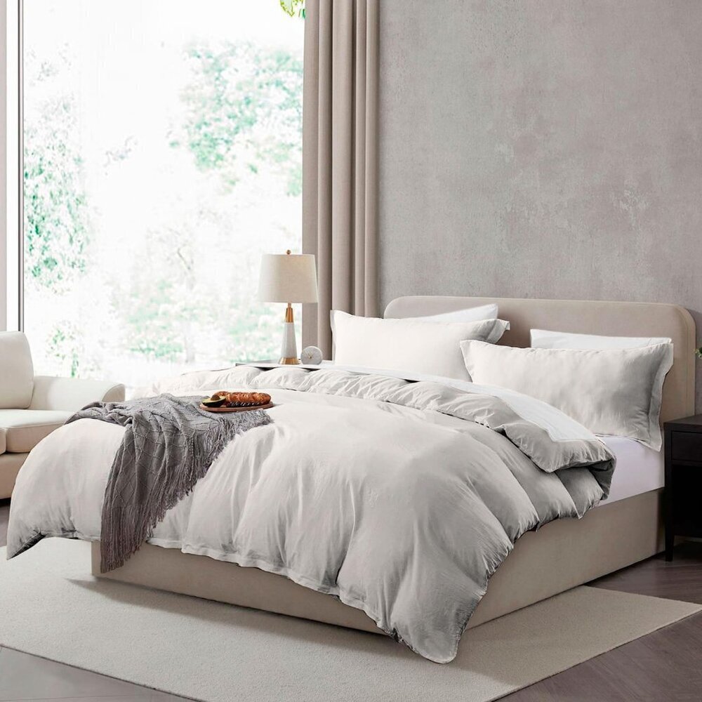 Hearth & Harbor Full Duvet Cover Set - Full Soft